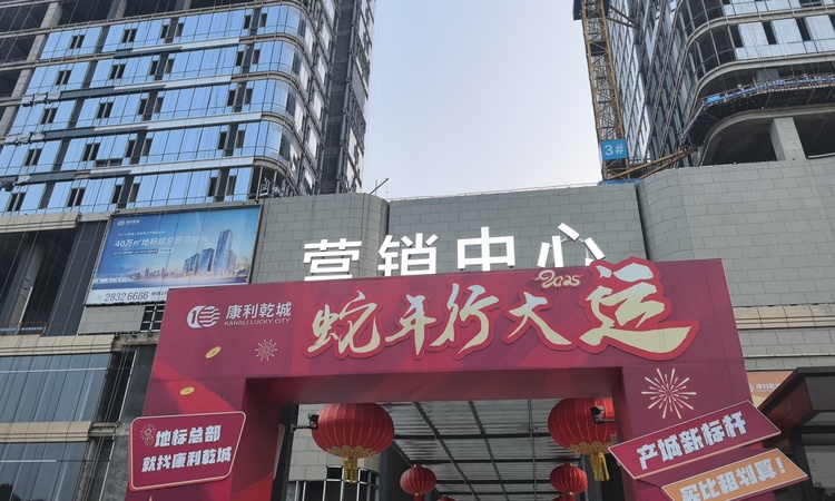 康利乾城施工进度图