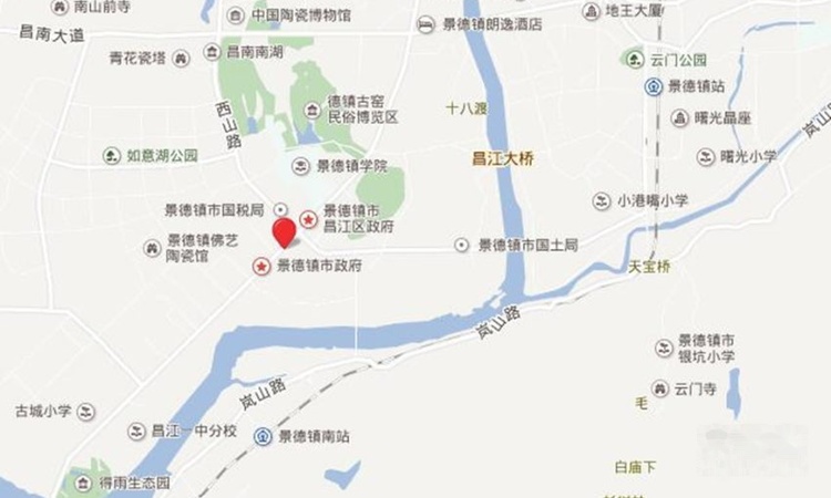 江中·盛世峰景交通图