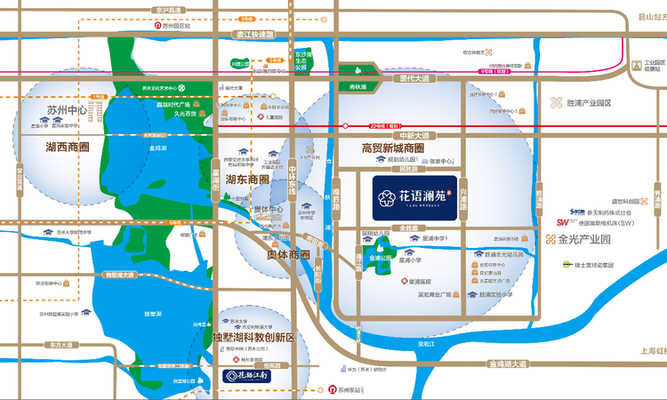 花语澜苑交通图