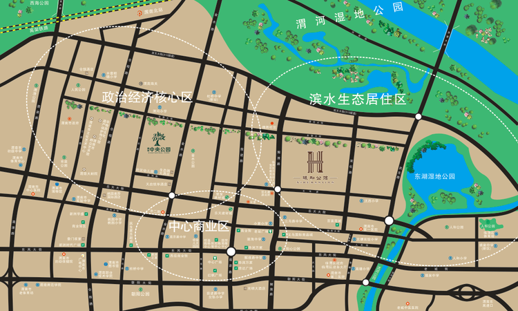 曦和公馆交通图