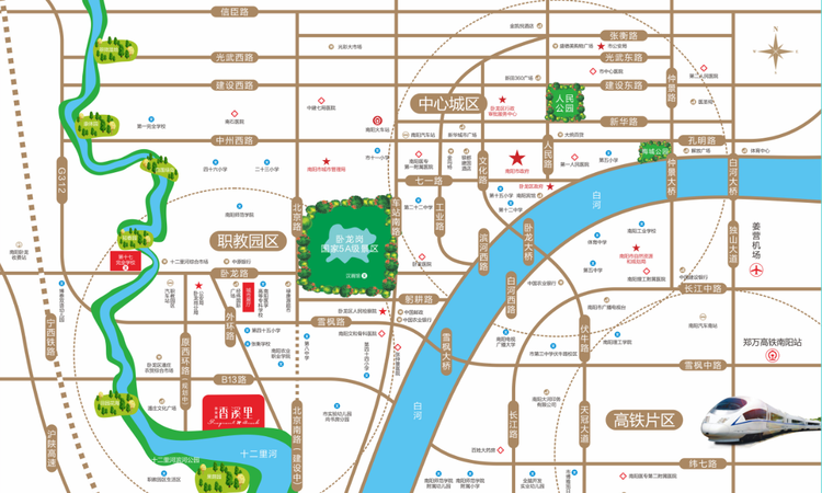 泰美嘉·香溪里交通图