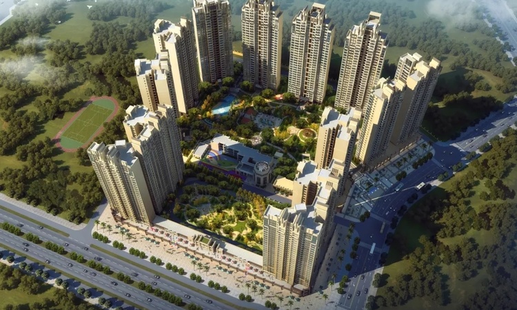 顺江帝景城Ⅱ期·帝峯效果图