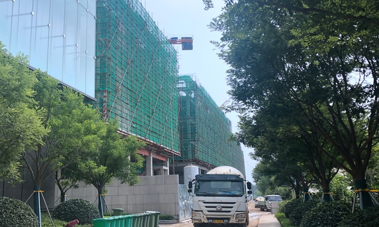 国际海洋智区施工进度图