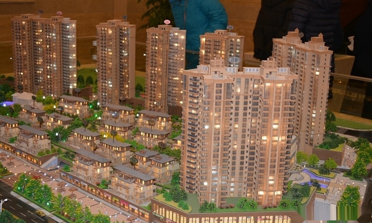 舜德湘江实景图