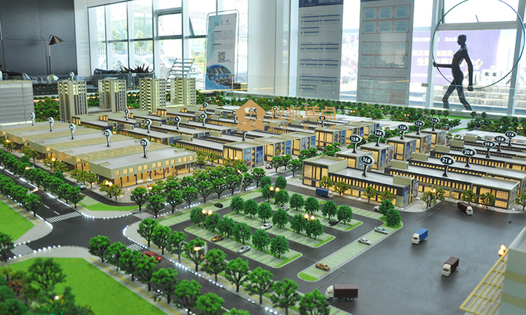 中国（淄博）海月龙宫物流港实景图