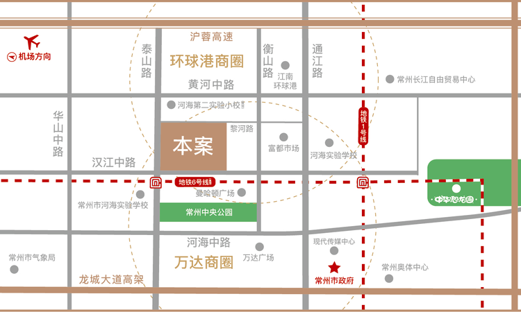 风华瓴著交通图