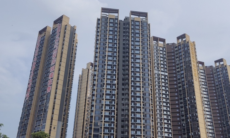 颐安都会中央三期施工进度图