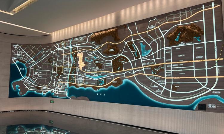 绿景白石洲璟庭周边配套图