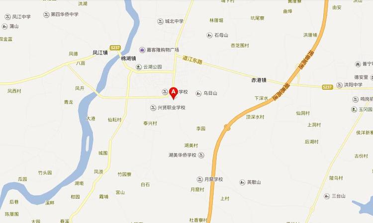 棉湖新城交通图