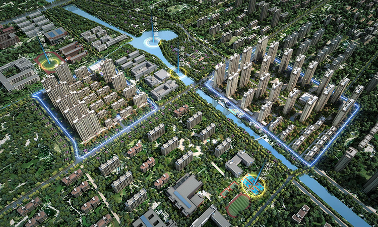 淄博万城花开效果图