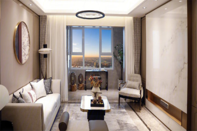 中梁石榴滨海湾样板间