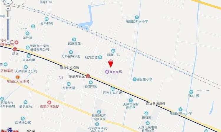 万科天地交通图