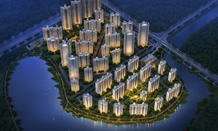 碧桂园·鹿鸣湖1號效果图