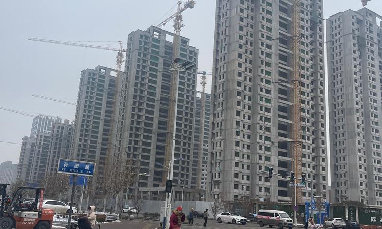 天洲十里长安施工进度图