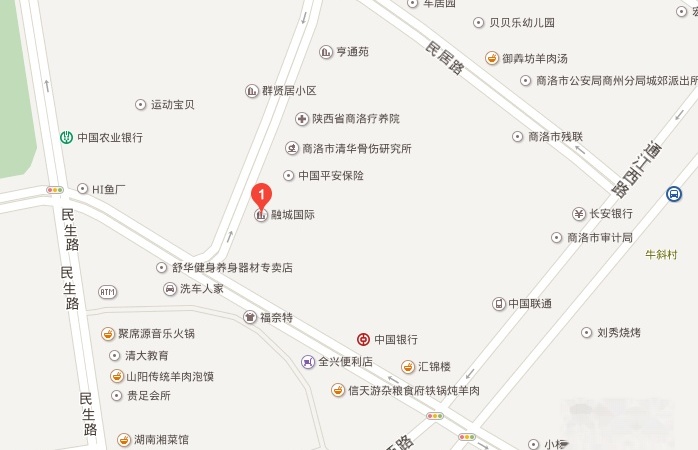 融城国际交通图