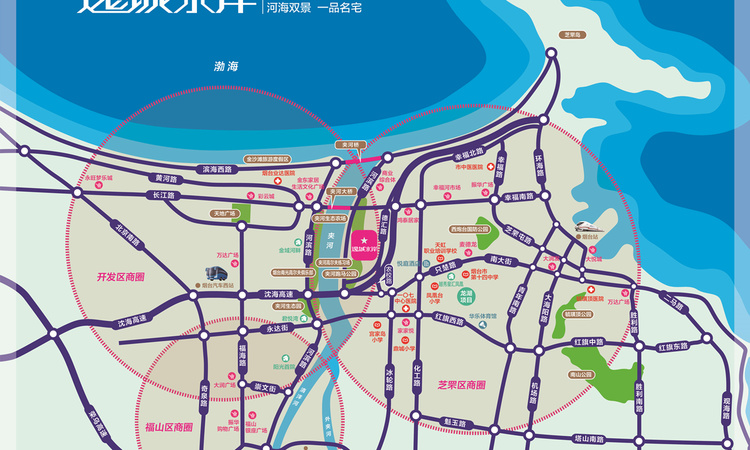 逸城水岸交通图