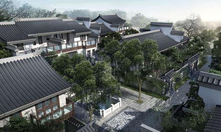 汤山鎏园效果图