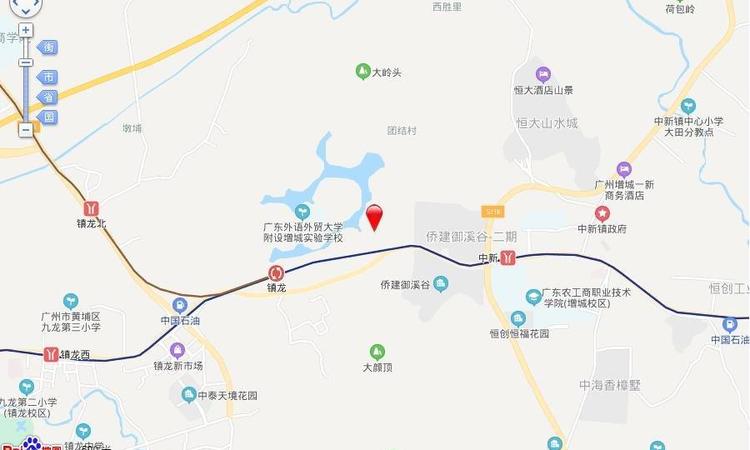 御溪世家交通图