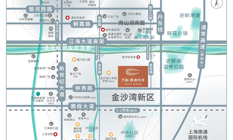 万科 燕语光年交通图