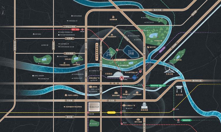 建投誉河院交通图