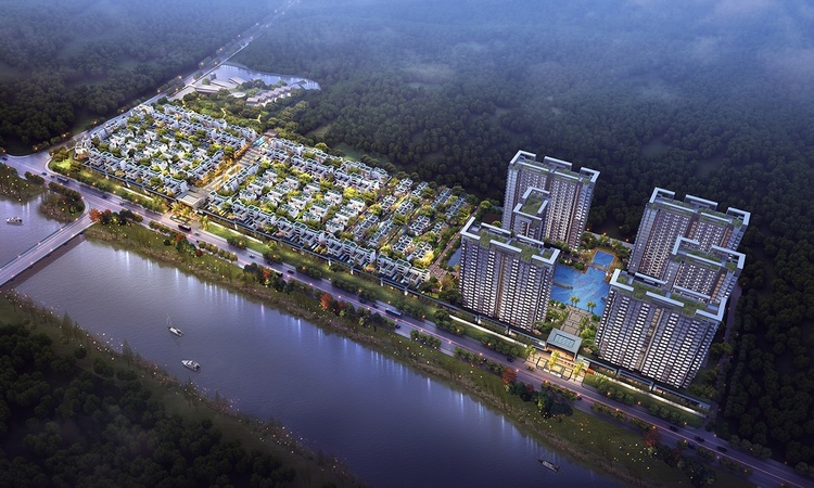 荔园罗拉小镇效果图