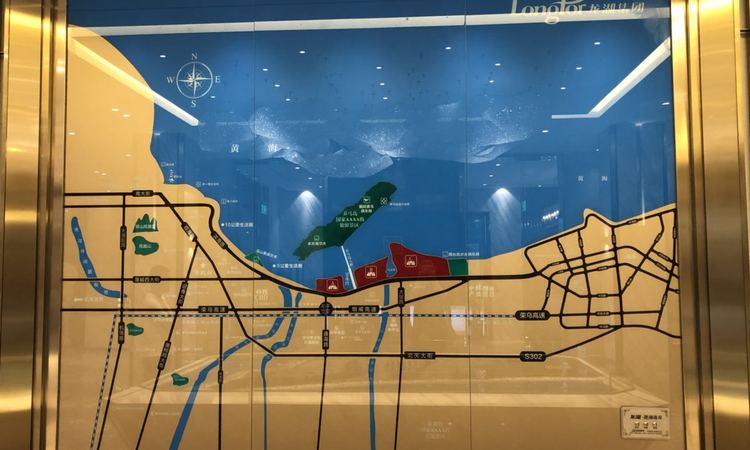 龙湖滟澜海岸交通图