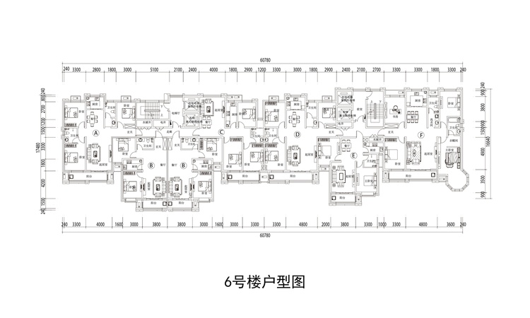 厚德中央锦城楼层平面图