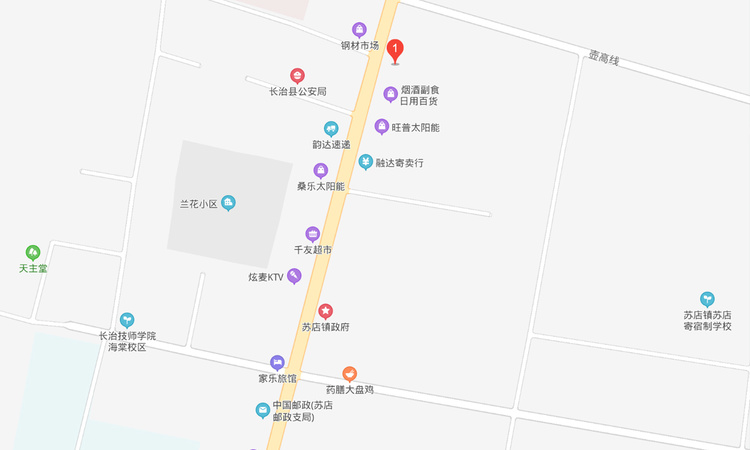 上党·德风郡府交通图