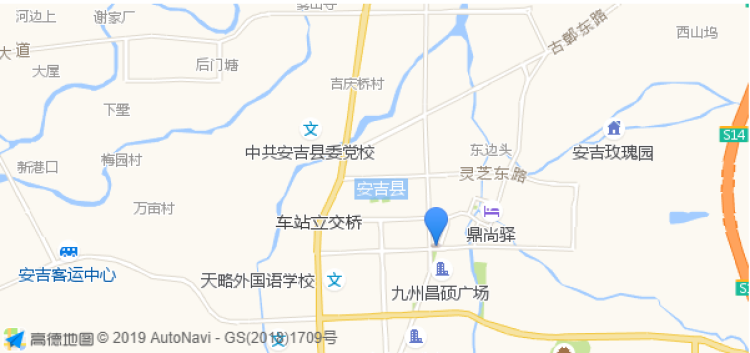 安吉石榴玉兰湾交通图