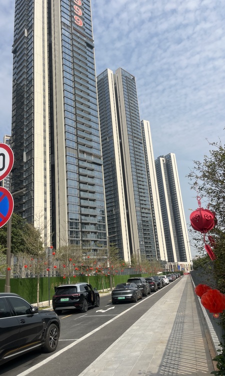 万丰海岸城·瀚府二期施工进度图