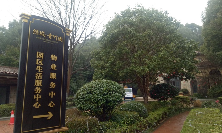 绿城青竹园实景图