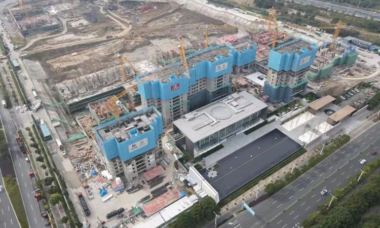 环企中心施工进度图