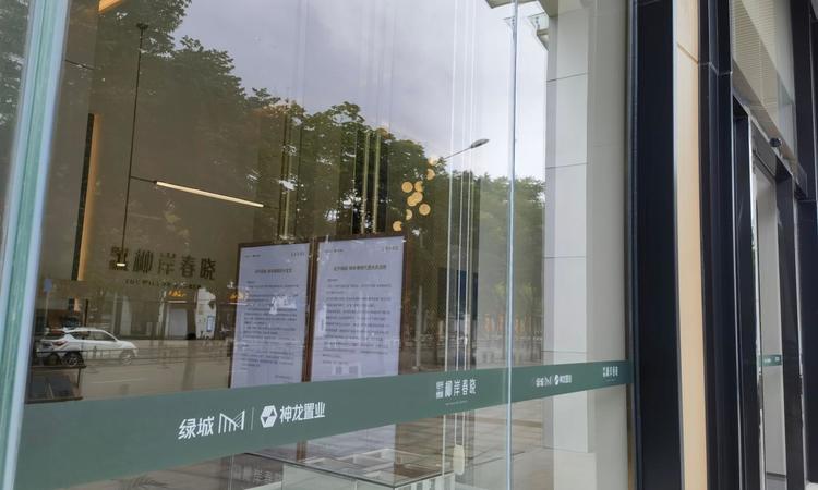 经开绿城·柳岸春晓实景图