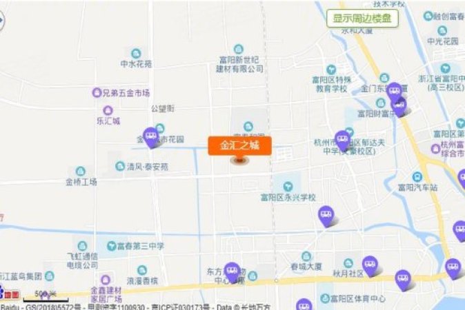金汇之城交通图