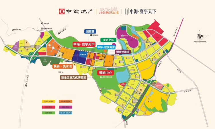 中海寰宇天下周边配套图