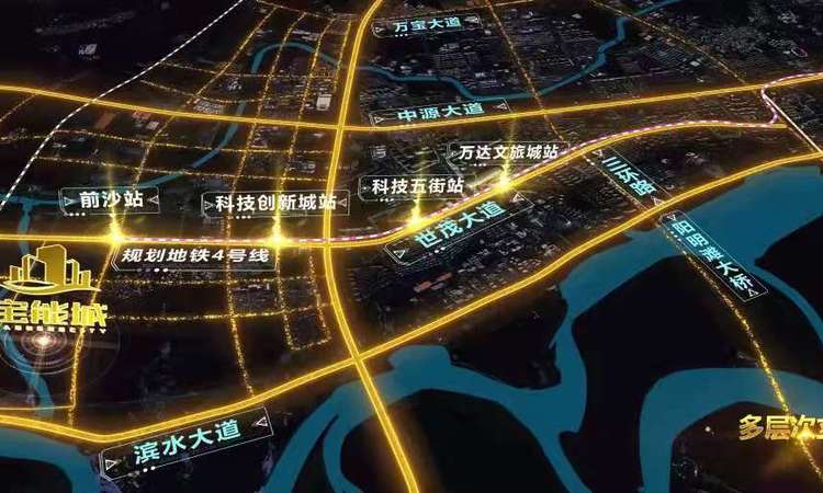哈尔滨宝能城交通图