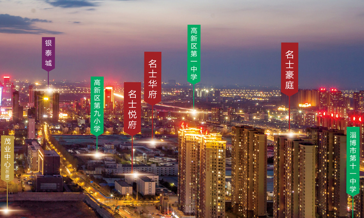 名士悦府周边配套图