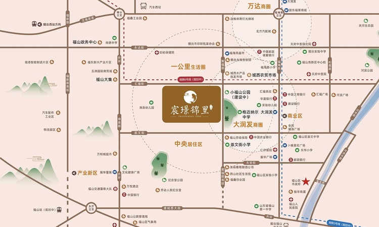 天一仁和·宸璟锦里交通图