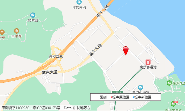 中绿蔚蓝湾交通图