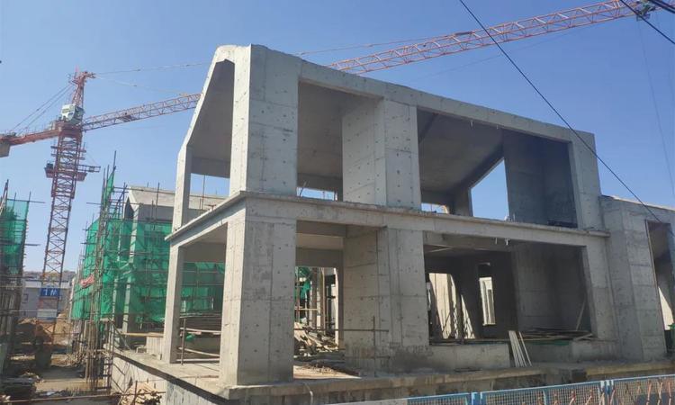 大同四合院·凤台晓月壹号院施工进度图