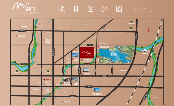 牧发融园交通图