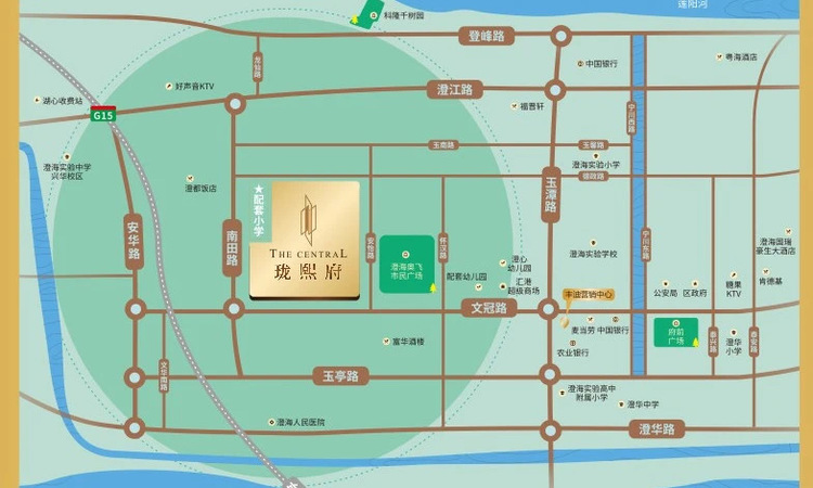珑熙府交通图