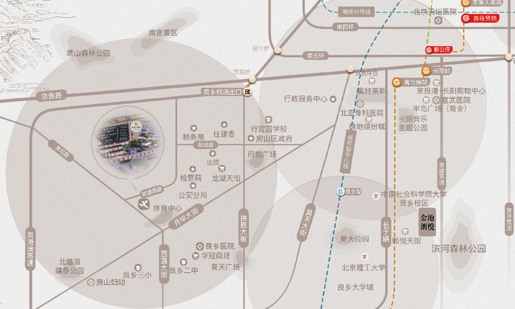 金地·璟宸交通图