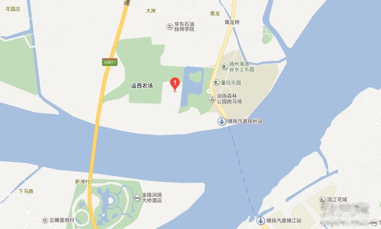 润扬森林会交通图