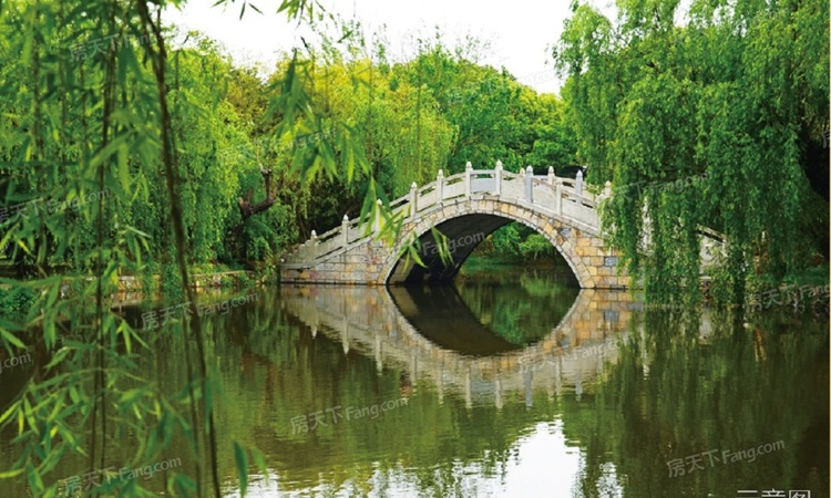 奥克斯姑溪文华实景图