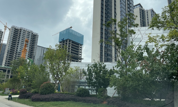 龙光·玖云台施工进度图