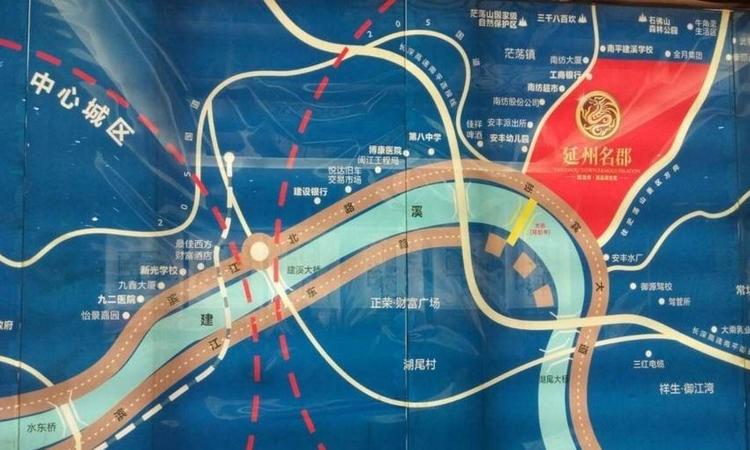 延州名郡·熙龙湾交通图