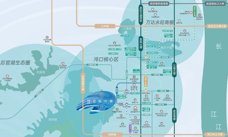 中设众安·双屿大观交通图