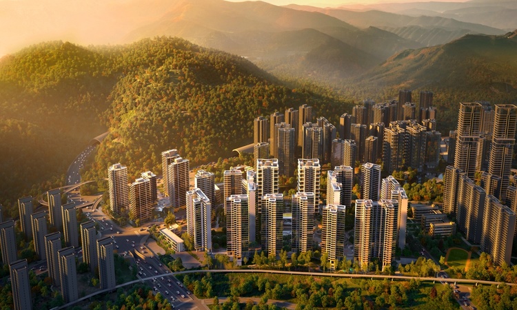 中国铁建·铁建城效果图