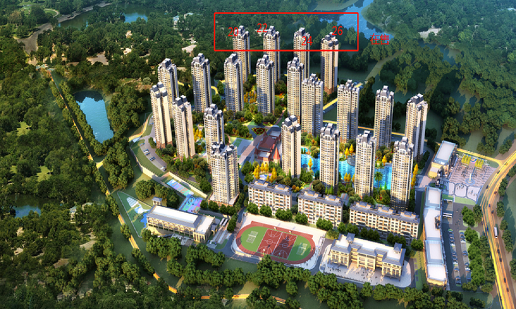 恒大山水郡楼层平面图